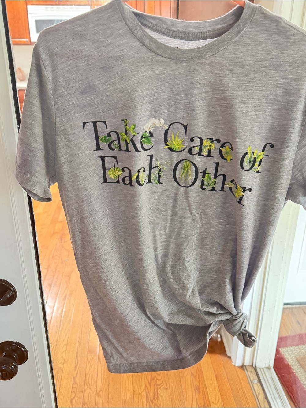 Zoe+Liv “Take Care Of Each Other” Graphic Tee Sz. Medium